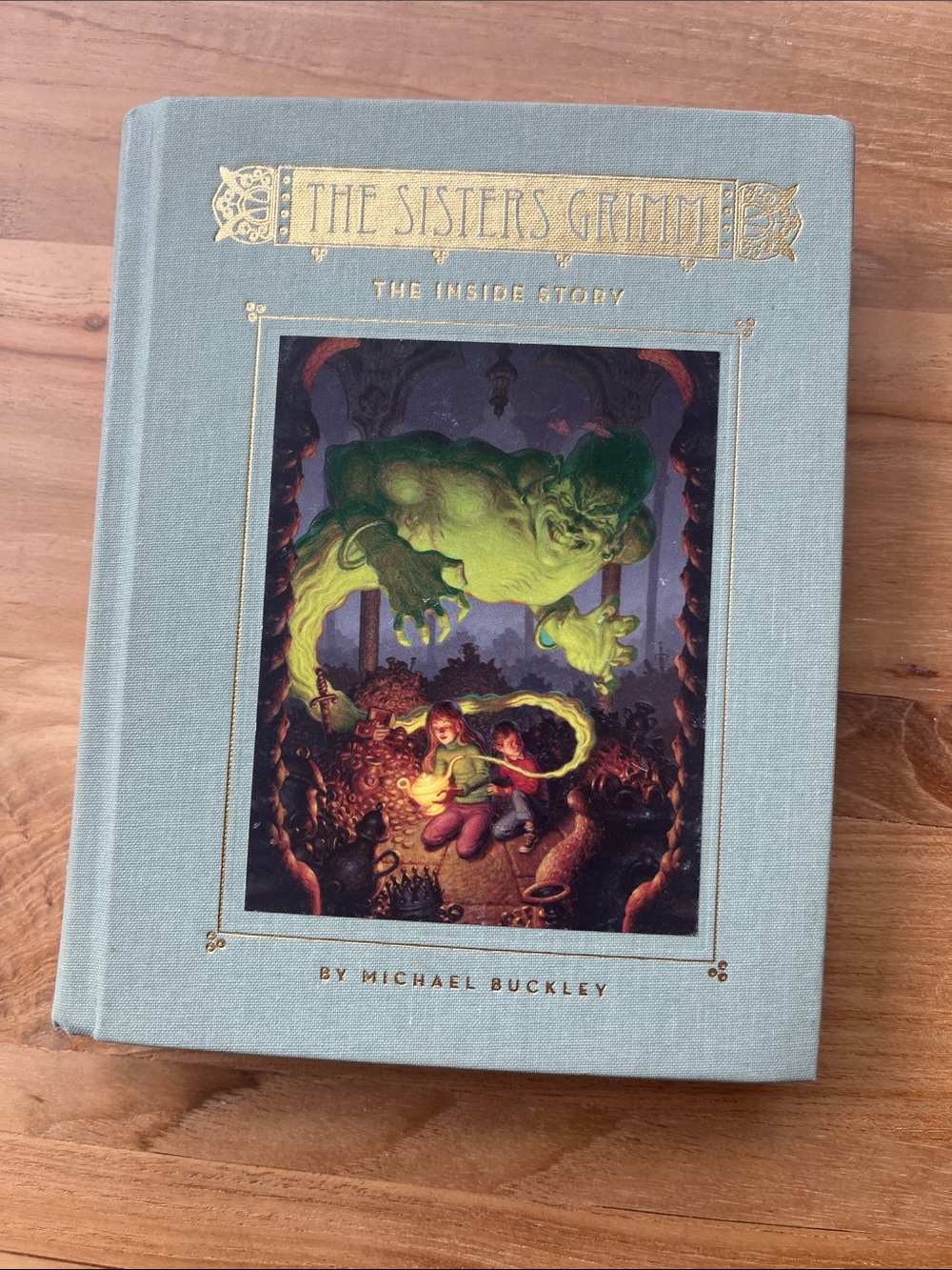 The Sisters Grimm Hardcover Book - Light Blue Cover